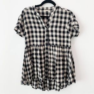 WISHLIST | Checkered Gingham Top Size S